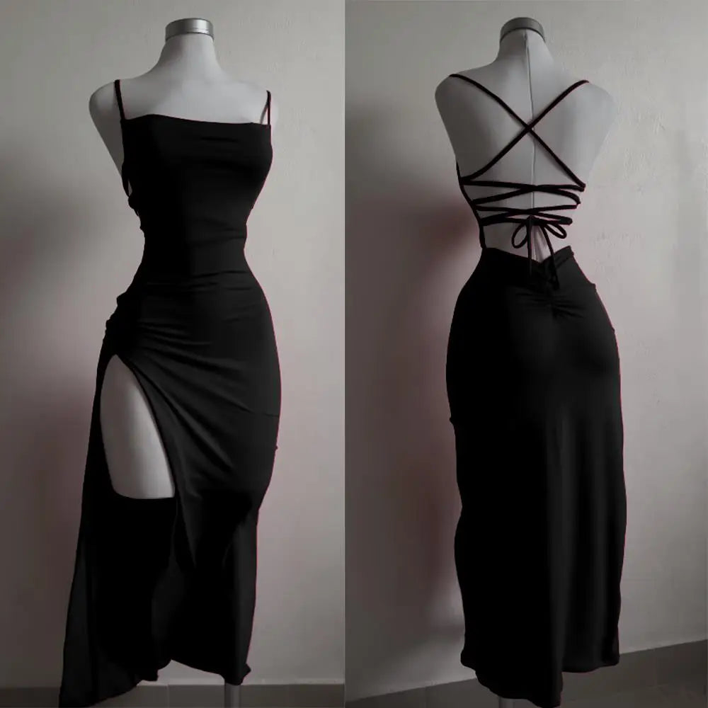 Vestido ajustado con escote
