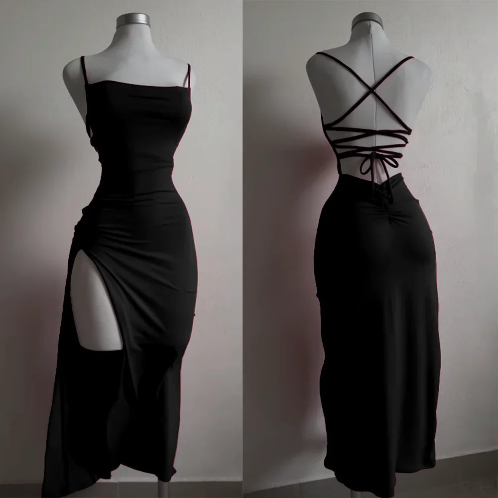 Vestido ajustado con escote